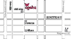 ageha AccessMap@AQn@Ӓn}